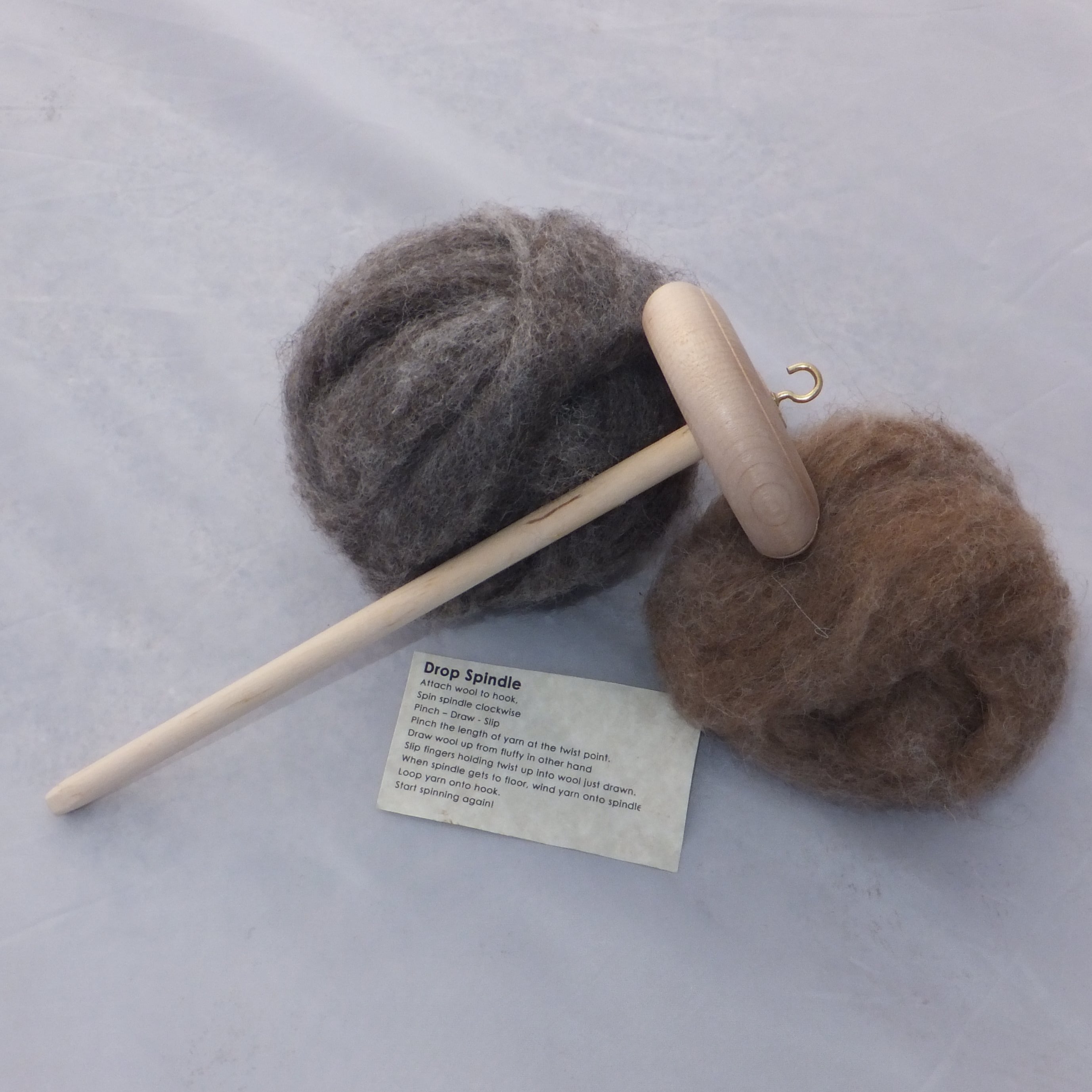 Learn How To Spin Your Own Yarn with a Drop Spindle - Complete Kit